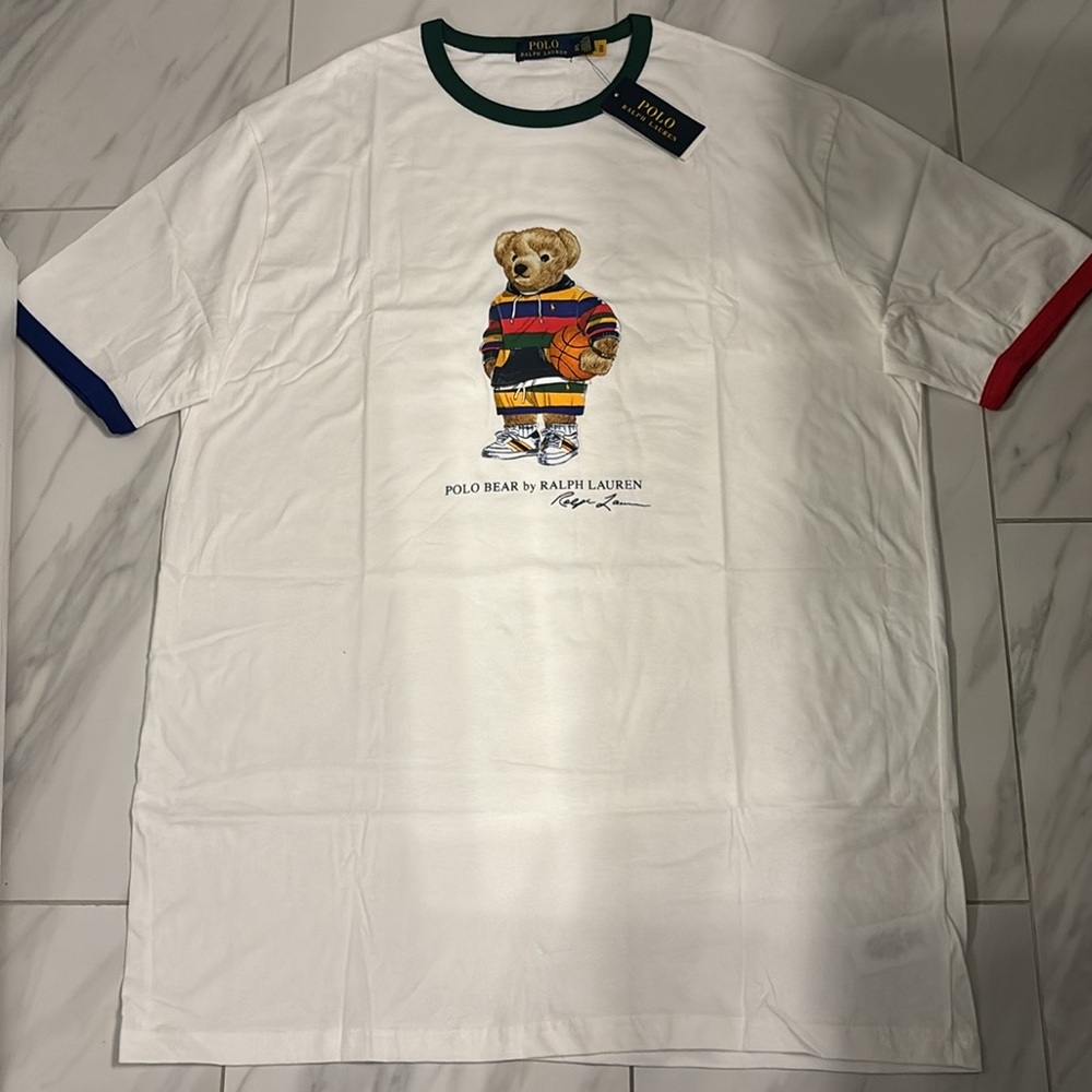 Men’s Polo Ralph Lauren Big and Tall Polo Bear T-Shirt